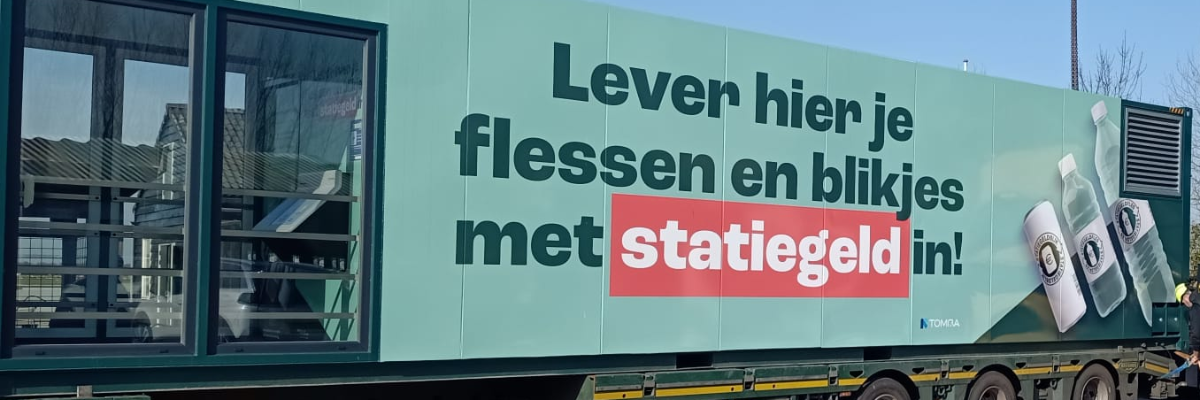 Statiegeldautomaat Bergambacht: bulk inleverpunt