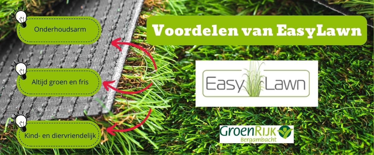 Voordelen van EasyLawn - GroenRijk Bergambacht